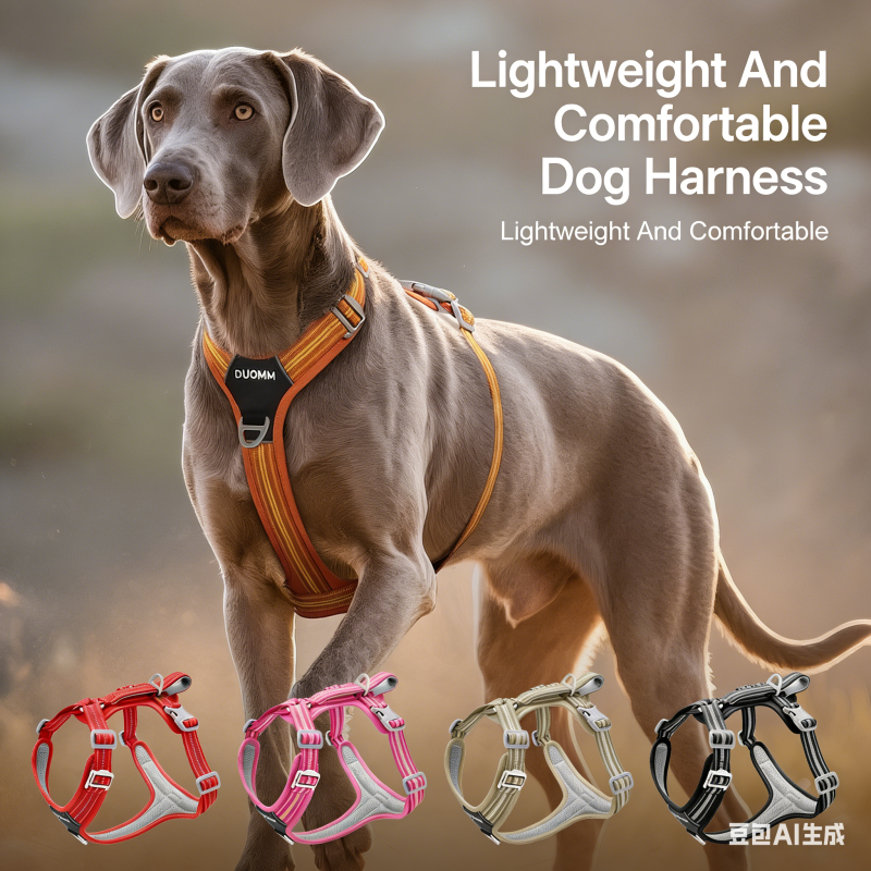 Best No Pull Dog Harness for Large Dogs Reflective Adjustable