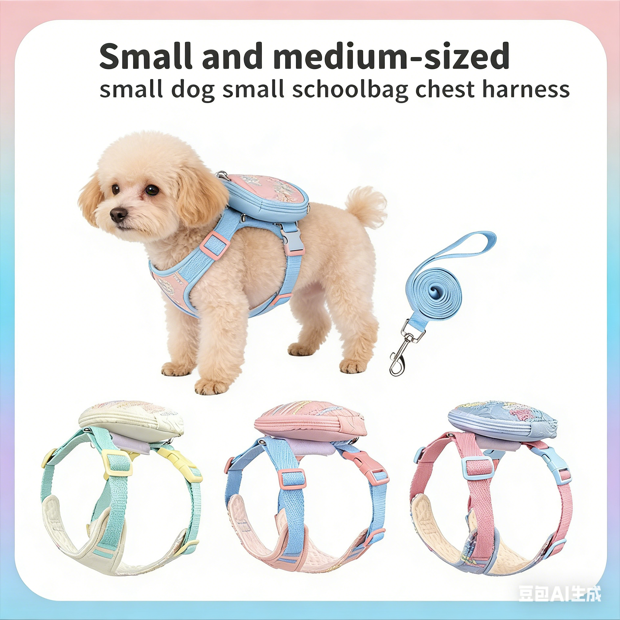 Best Dog Harness with Pouch